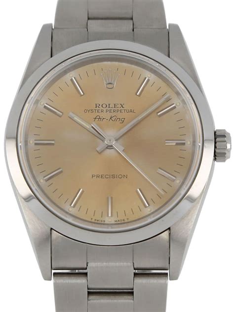 rolex air king 1995|pre owned rolex air king.